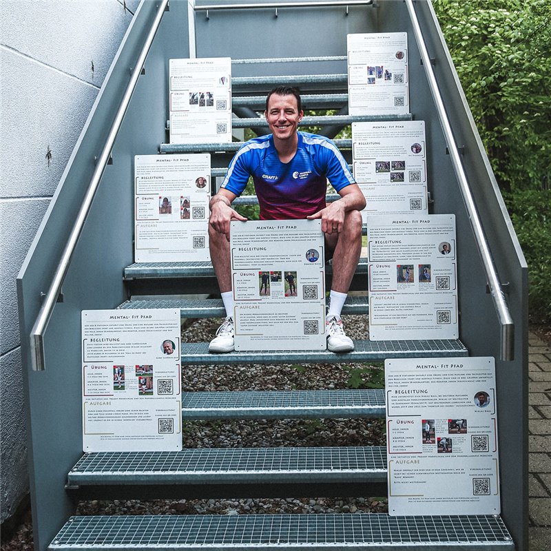 Mental Fit Pfad Handballcampus München und Dominik Klein